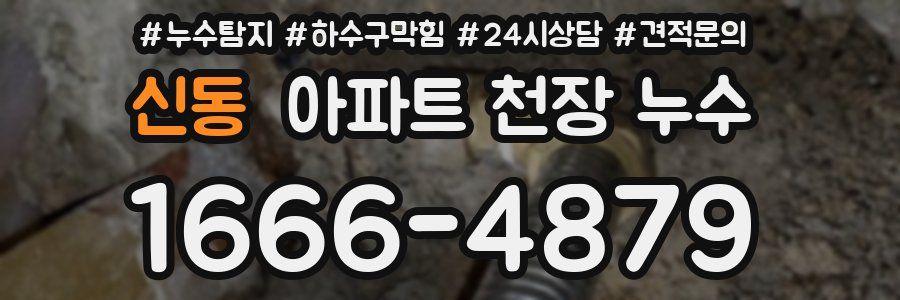 신동 아파트 천장 누수