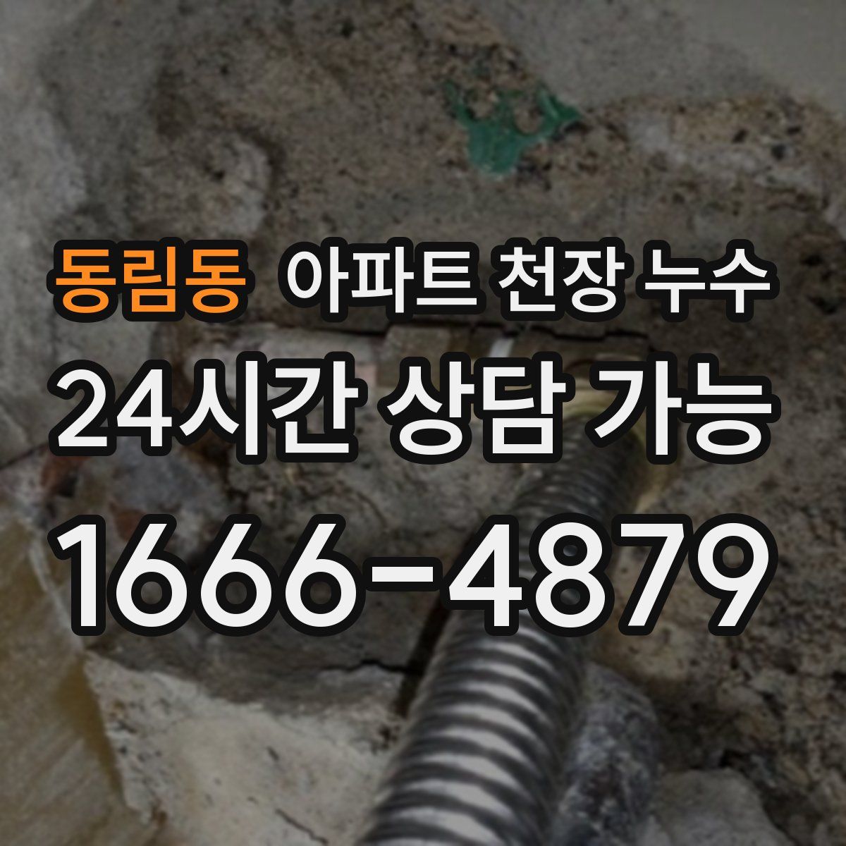동림동 아파트 천장 누수