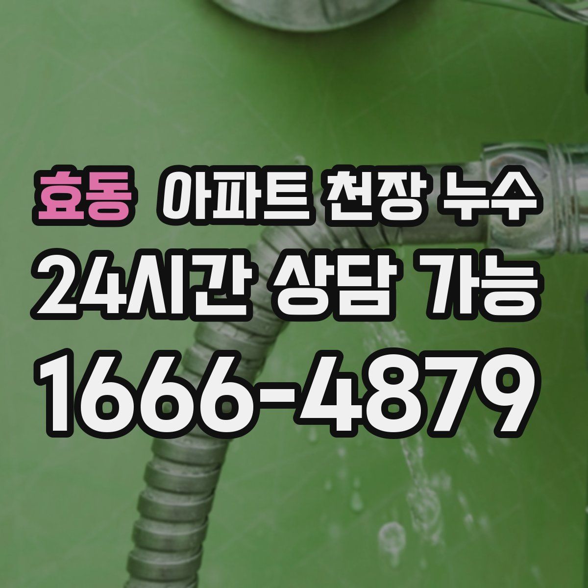 효동 아파트 천장 누수