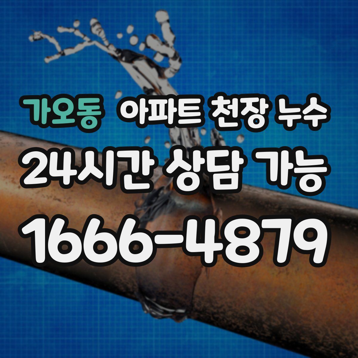 가오동 아파트 천장 누수