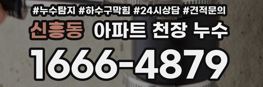 신흥동 아파트 천장 누수