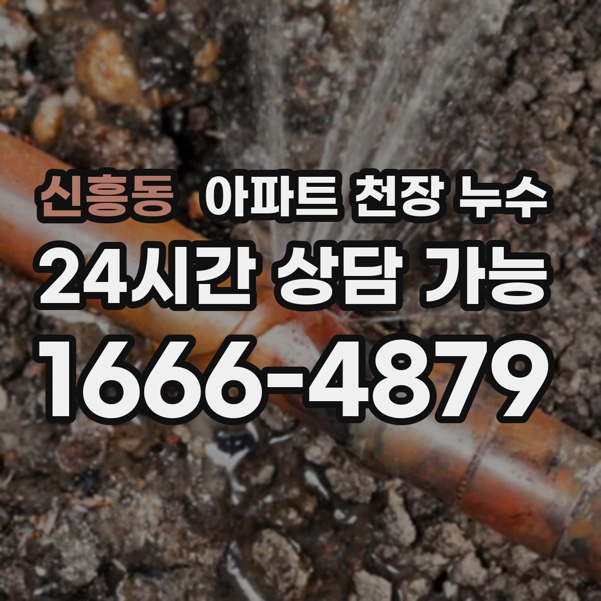 신흥동 아파트 천장 누수