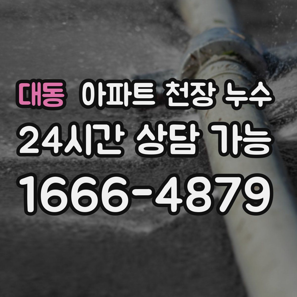 대동 아파트 천장 누수