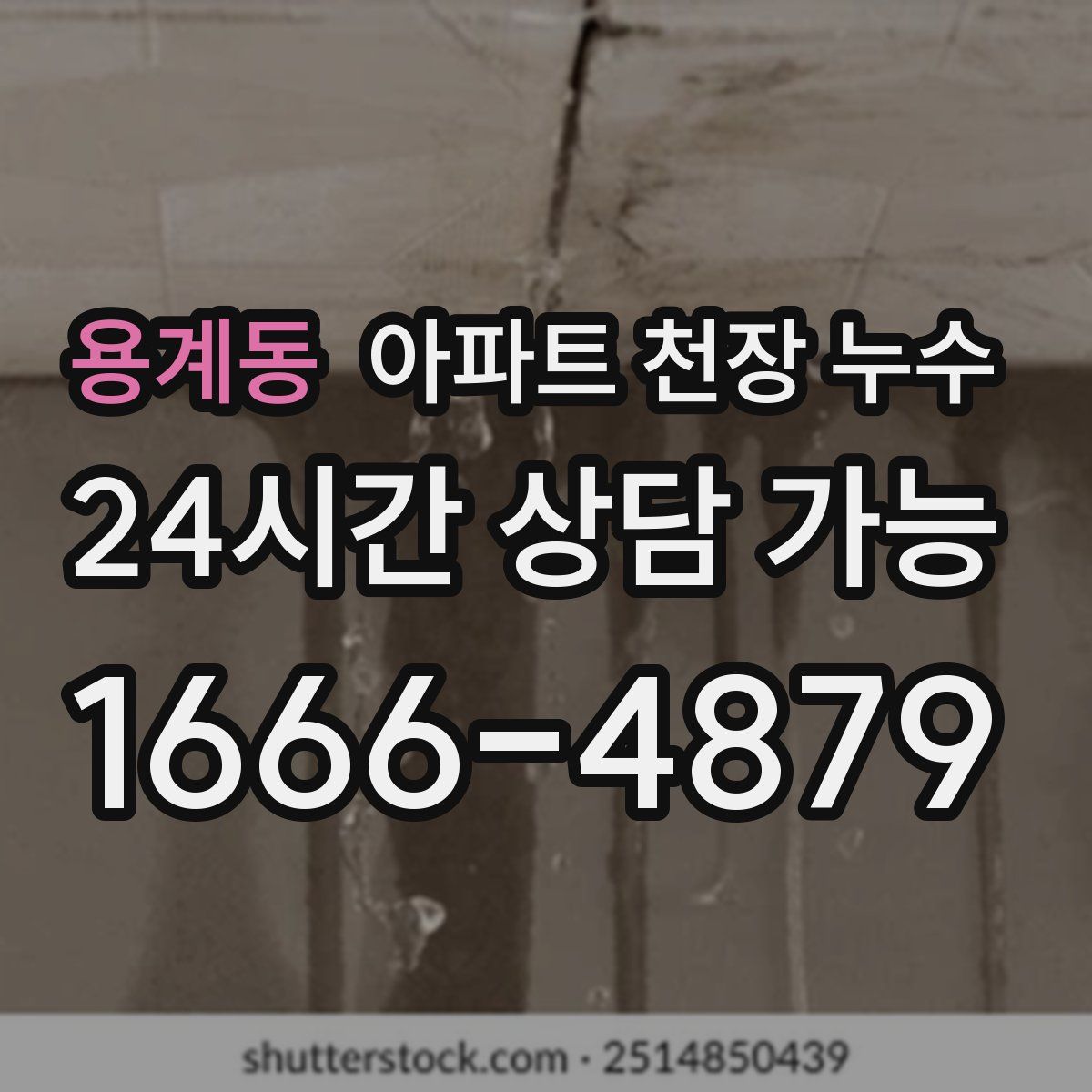 용계동 아파트 천장 누수