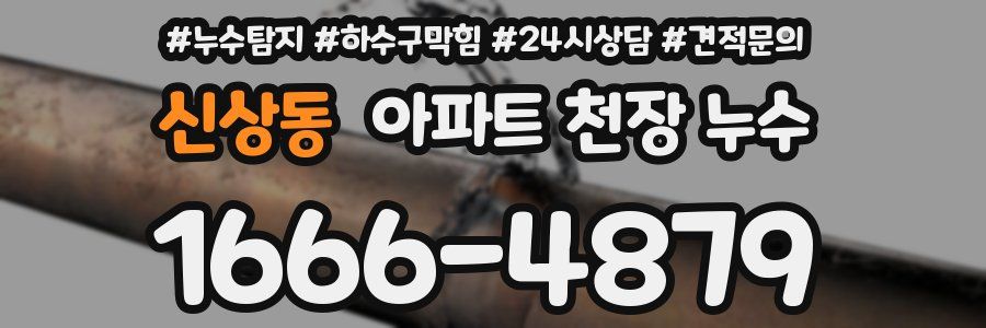 신상동 아파트 천장 누수