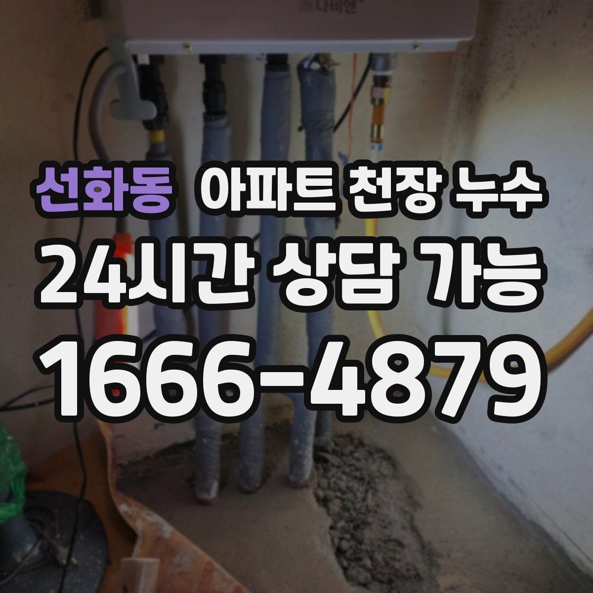 선화동 아파트 천장 누수