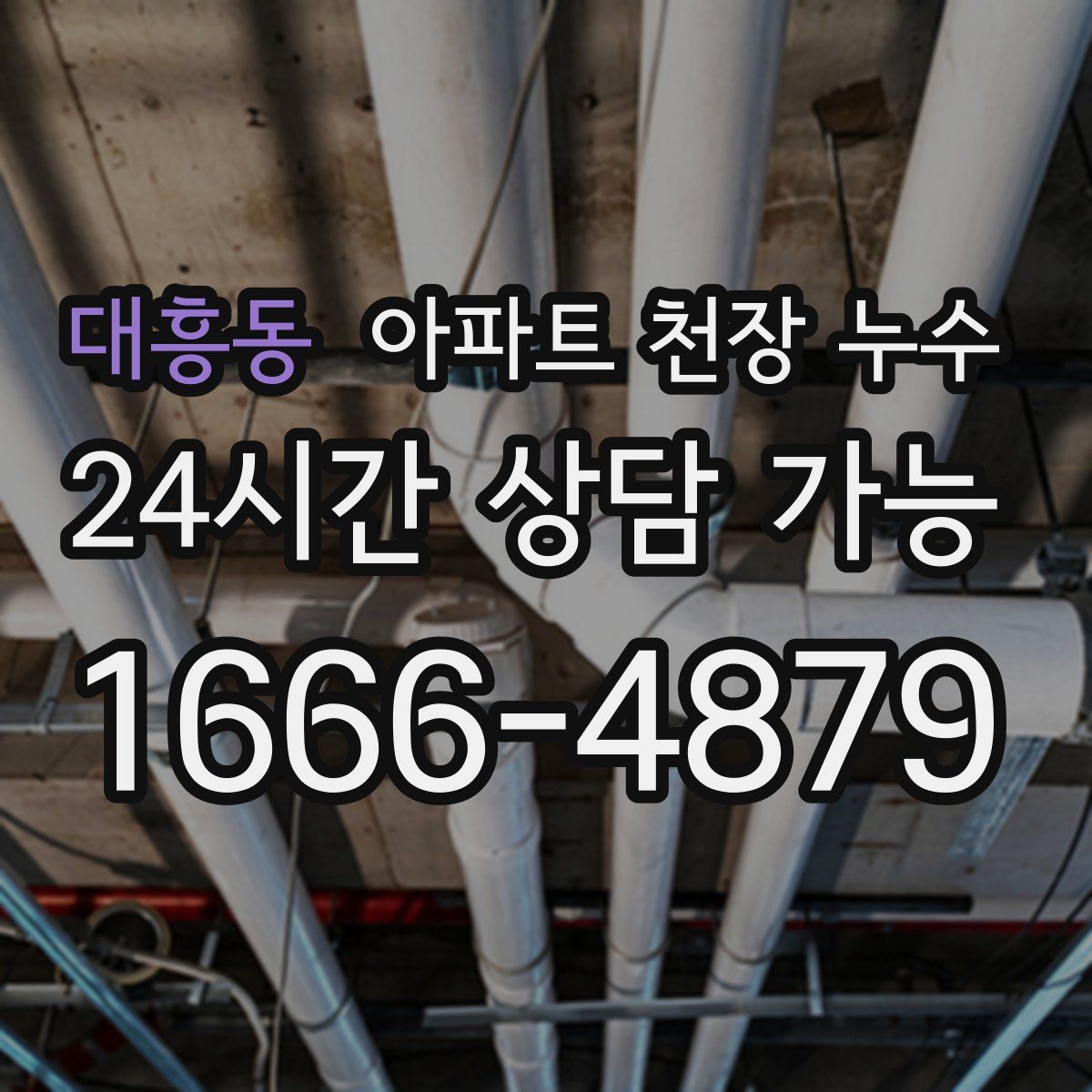 대흥동 아파트 천장 누수
