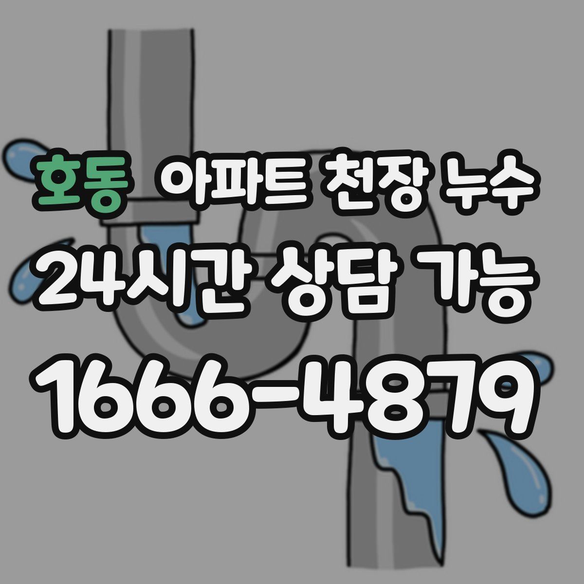 호동 아파트 천장 누수