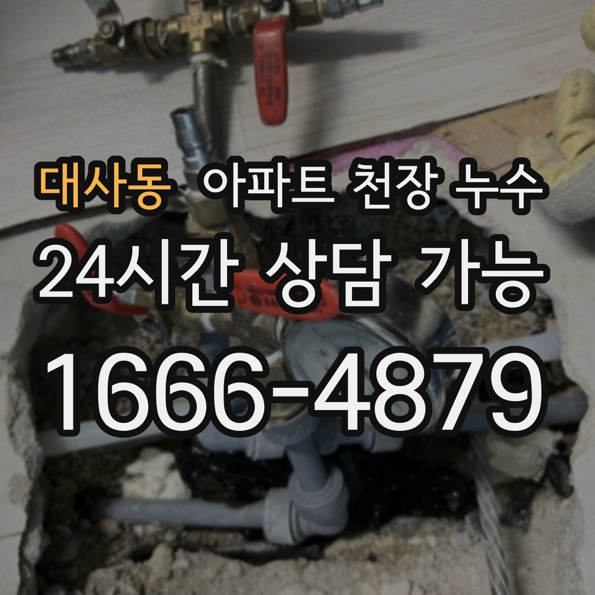 대사동 아파트 천장 누수