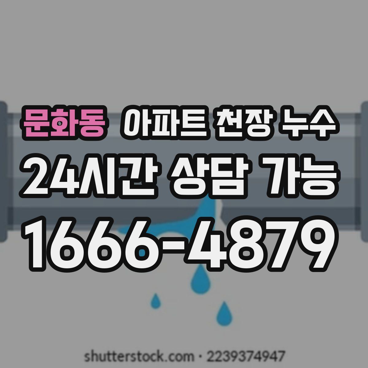 문화동 아파트 천장 누수