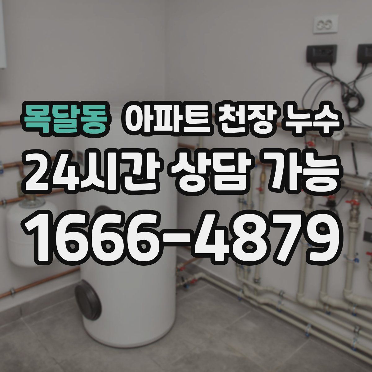 목달동 아파트 천장 누수