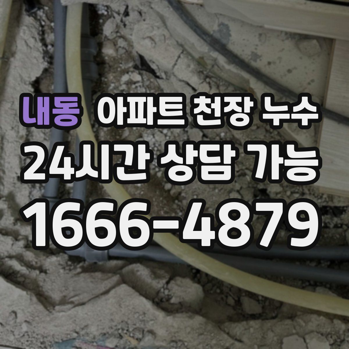 내동 아파트 천장 누수
