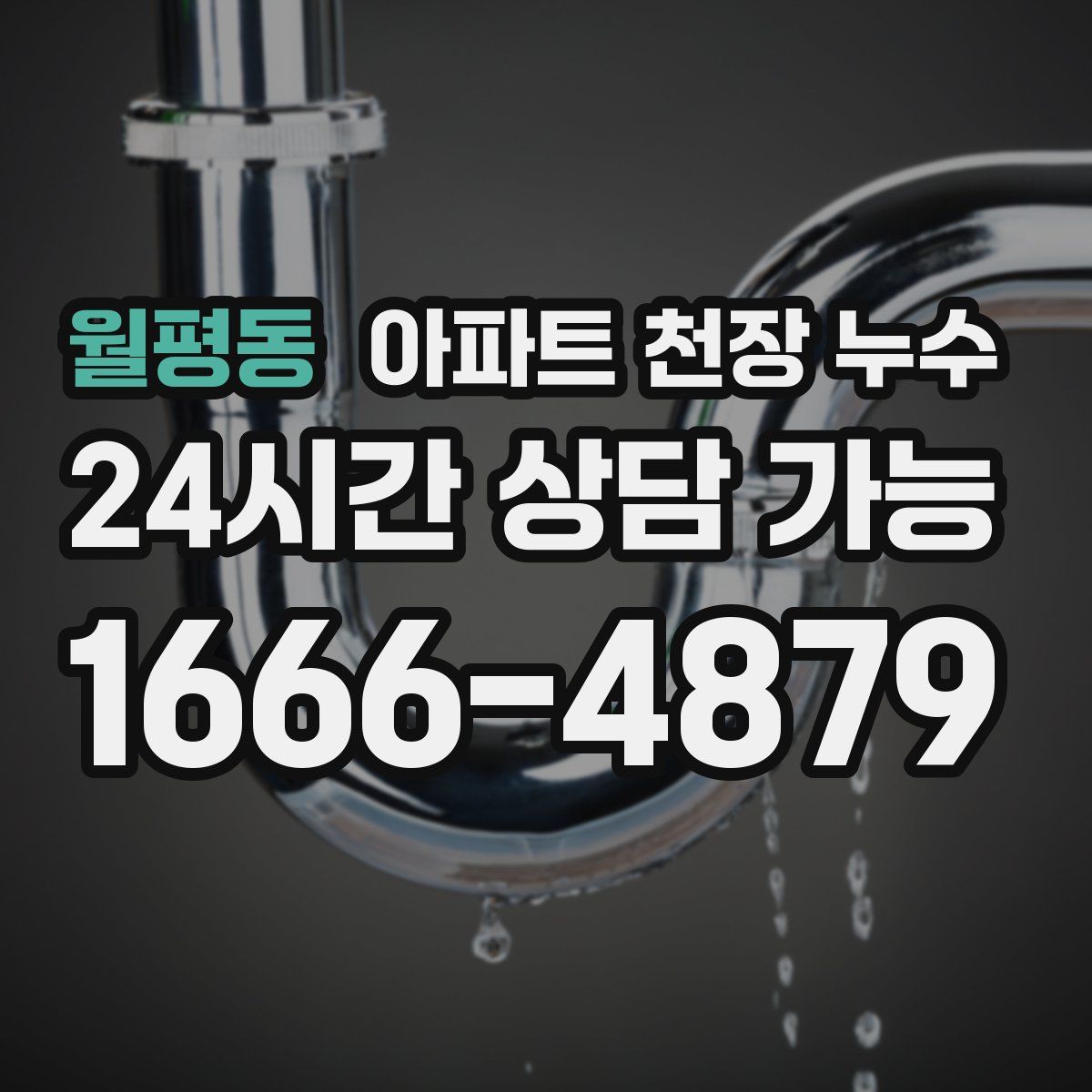 월평동 아파트 천장 누수