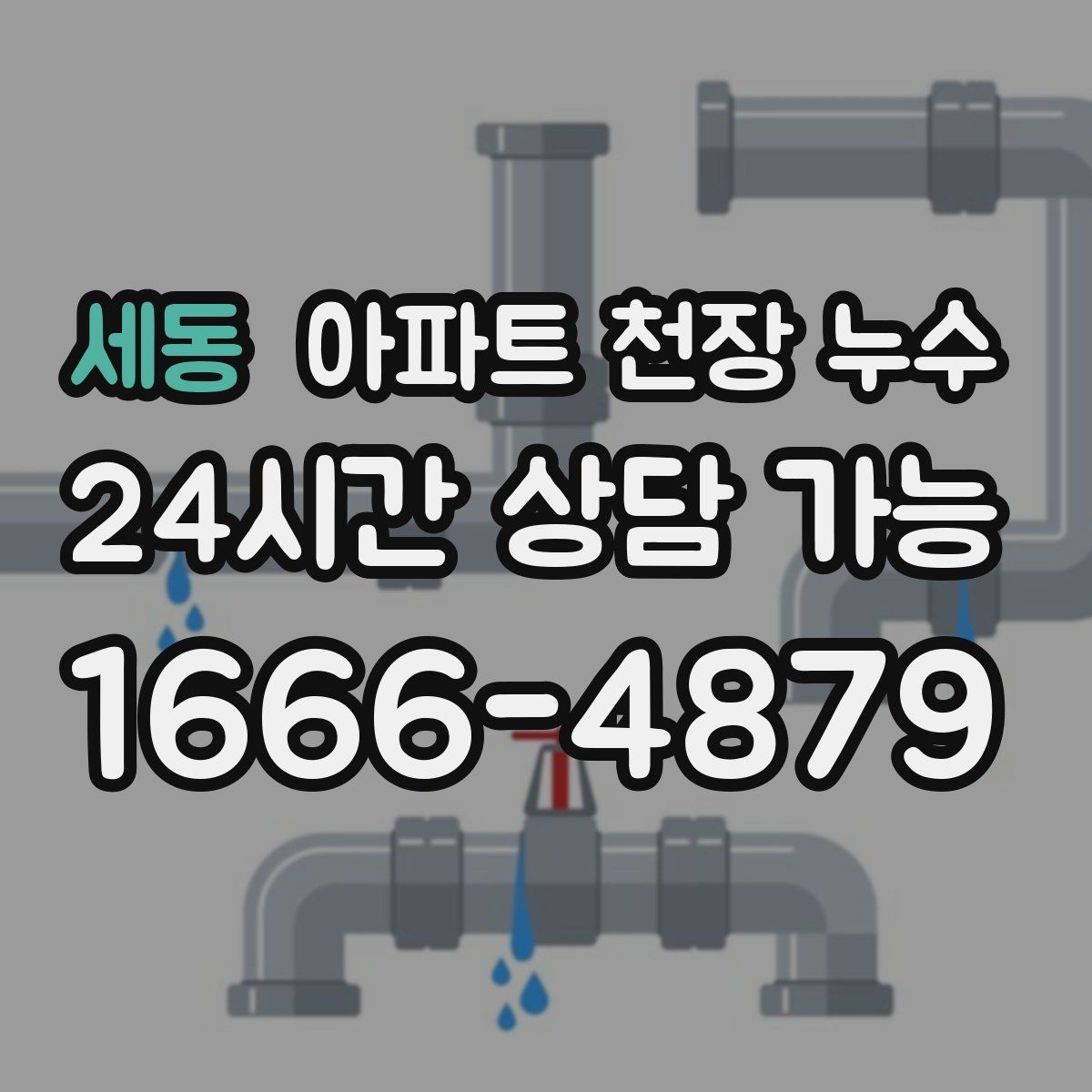 세동 아파트 천장 누수