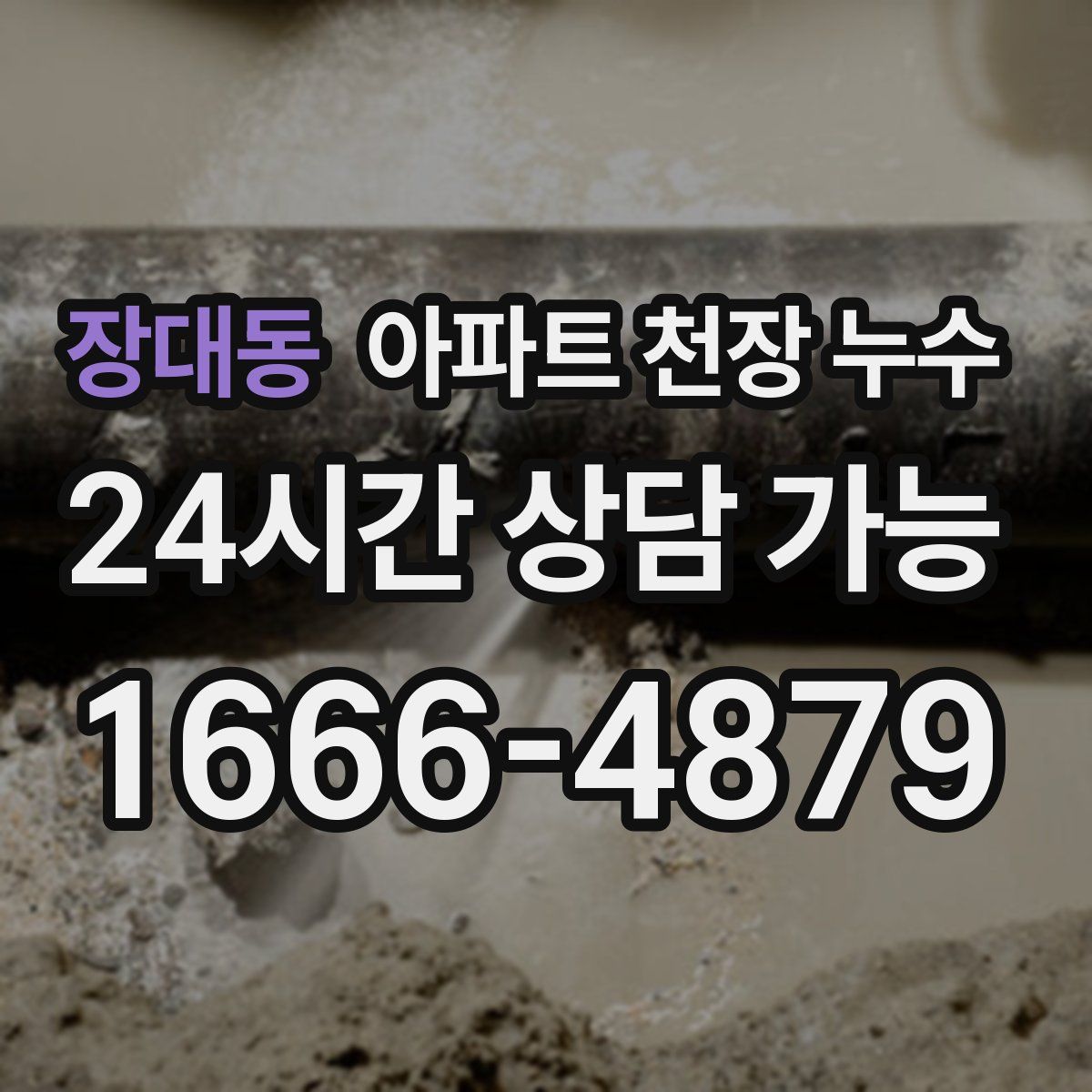 장대동 아파트 천장 누수