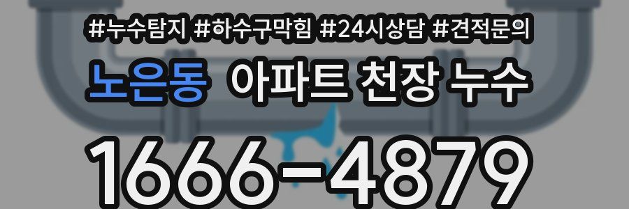 노은동 아파트 천장 누수