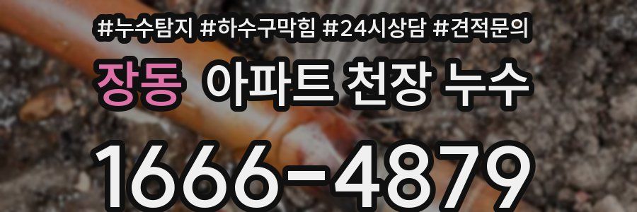 장동 아파트 천장 누수