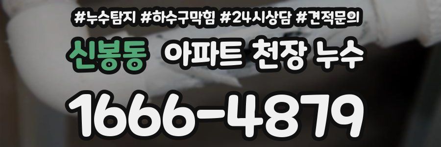 신봉동 아파트 천장 누수