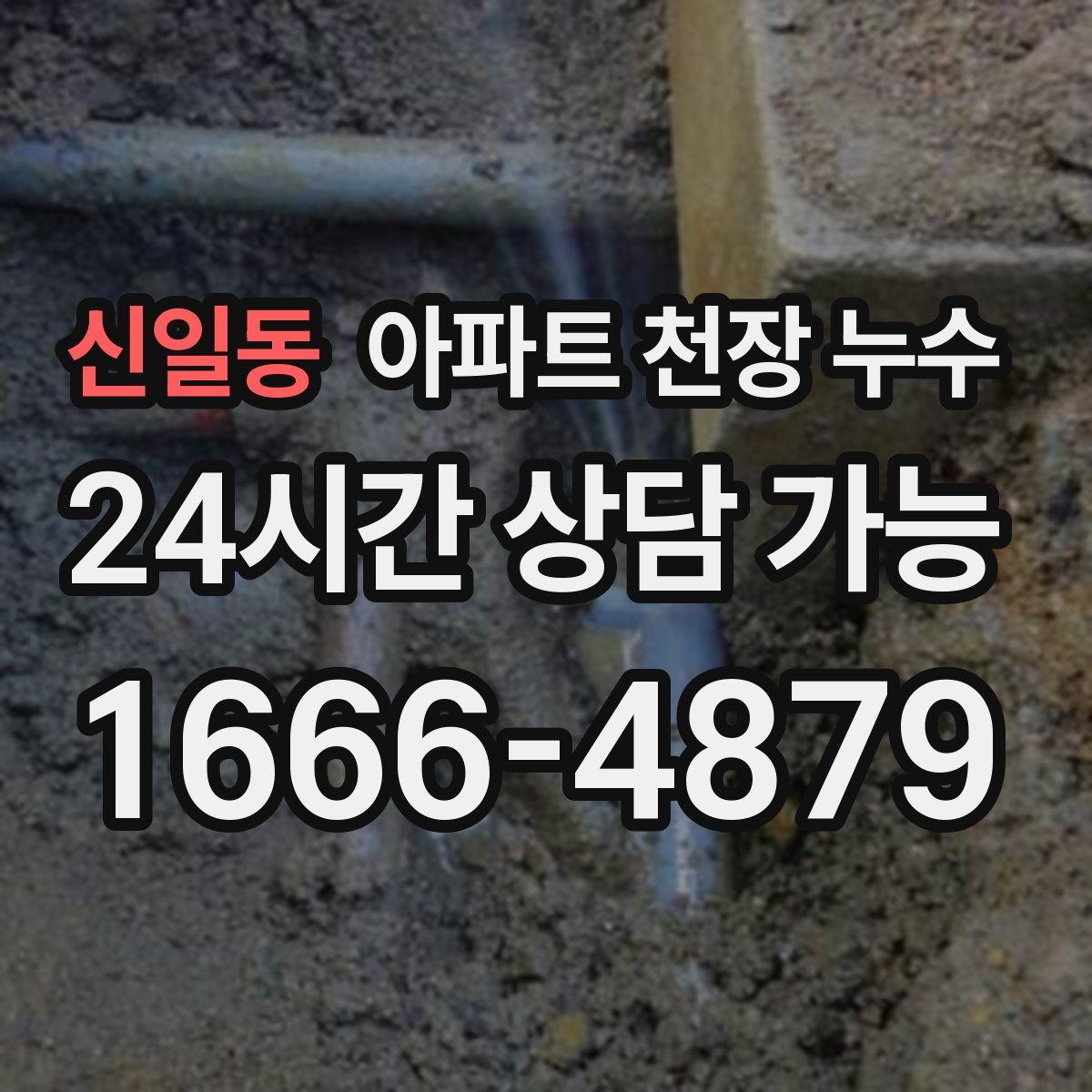신일동 아파트 천장 누수