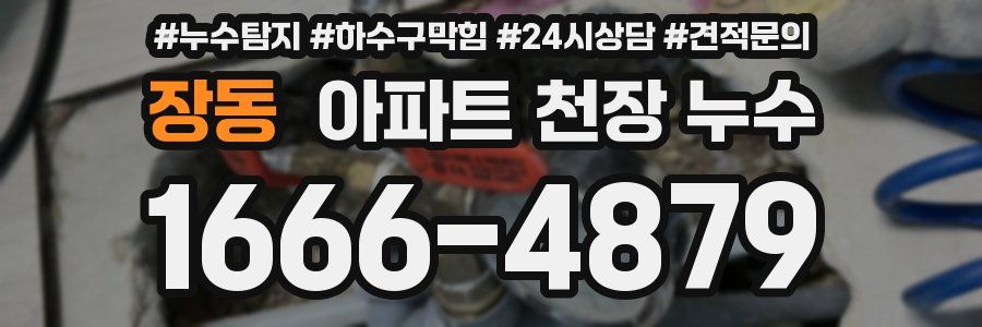 장동 아파트 천장 누수