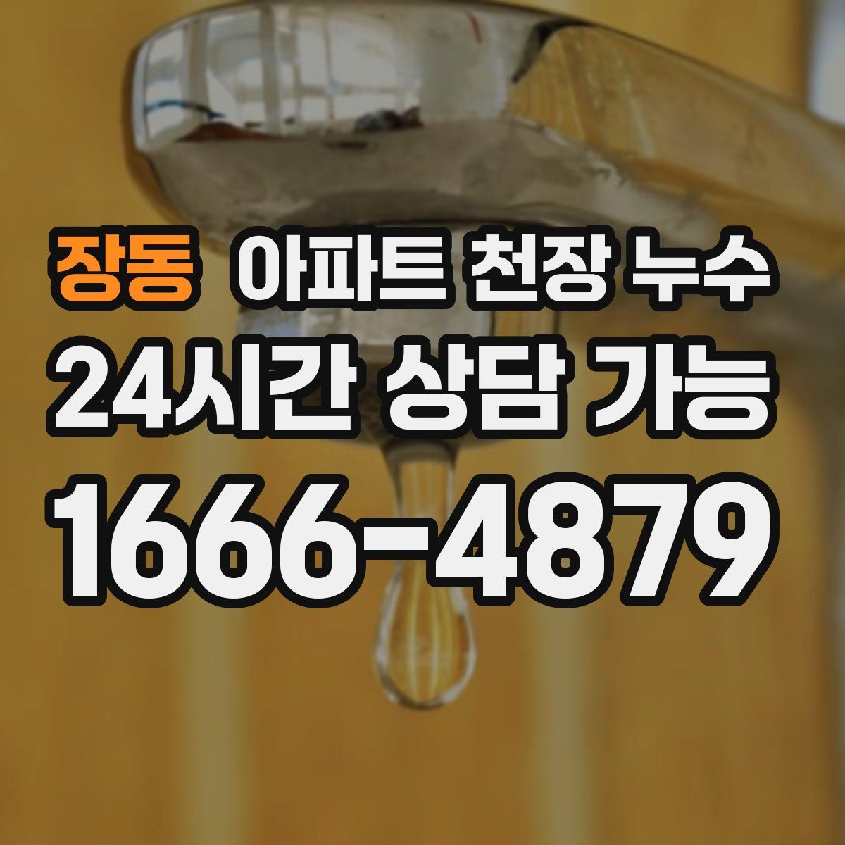장동 아파트 천장 누수