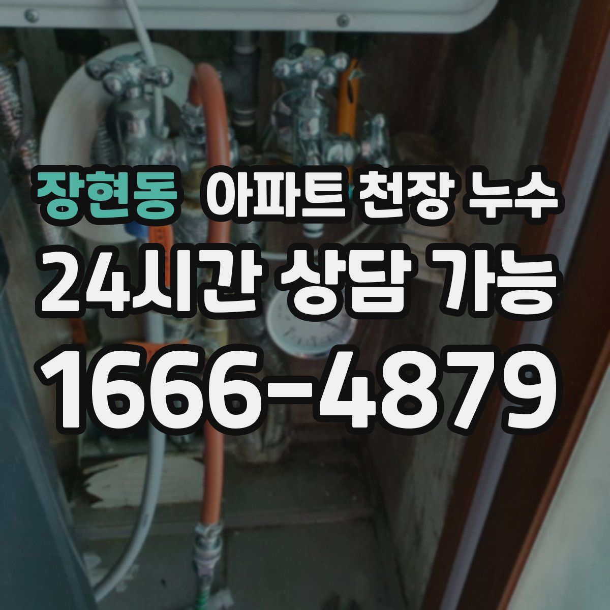장현동 아파트 천장 누수