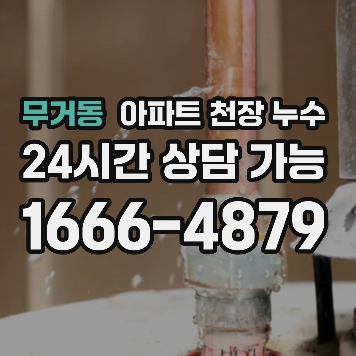무거동 아파트 천장 누수