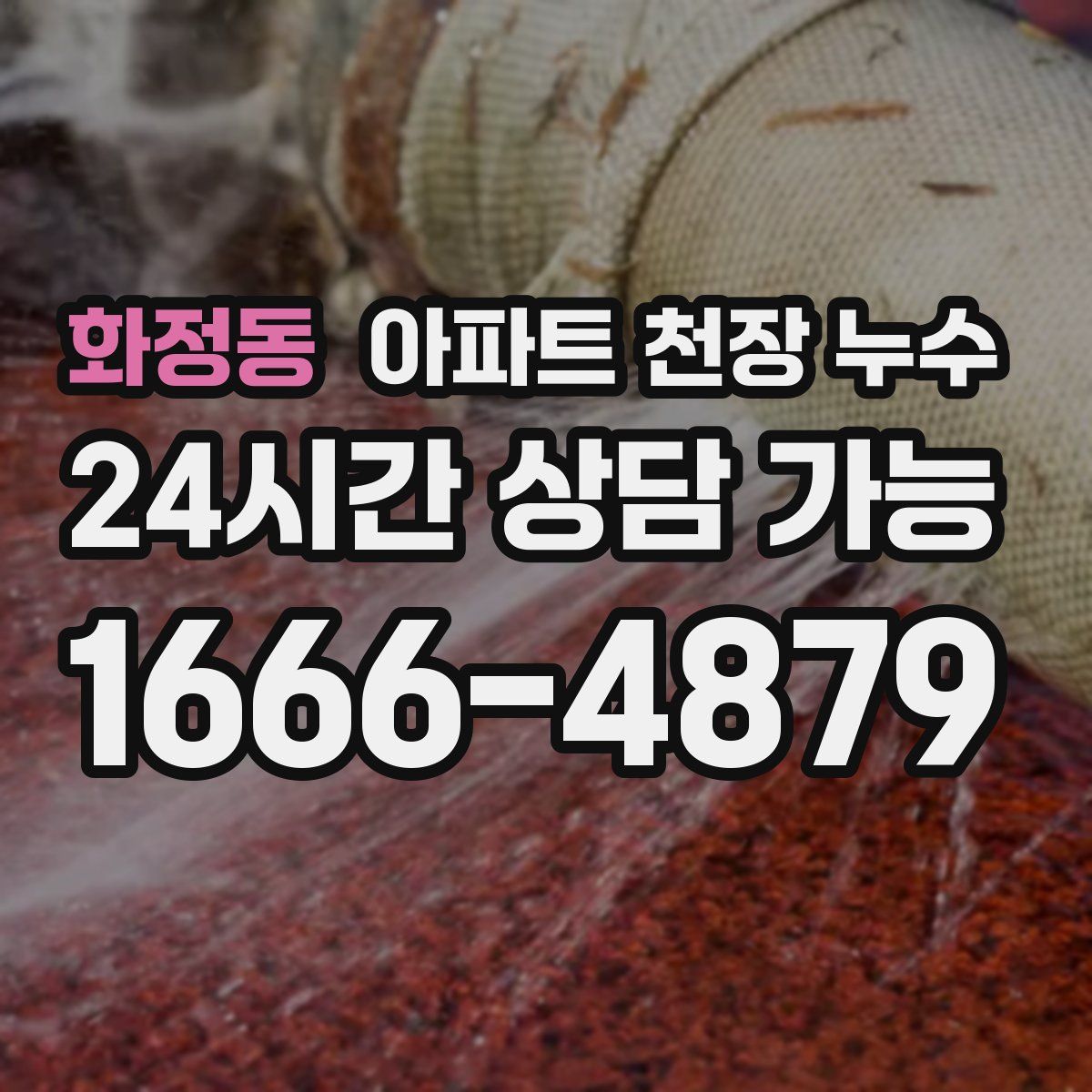 화정동 아파트 천장 누수