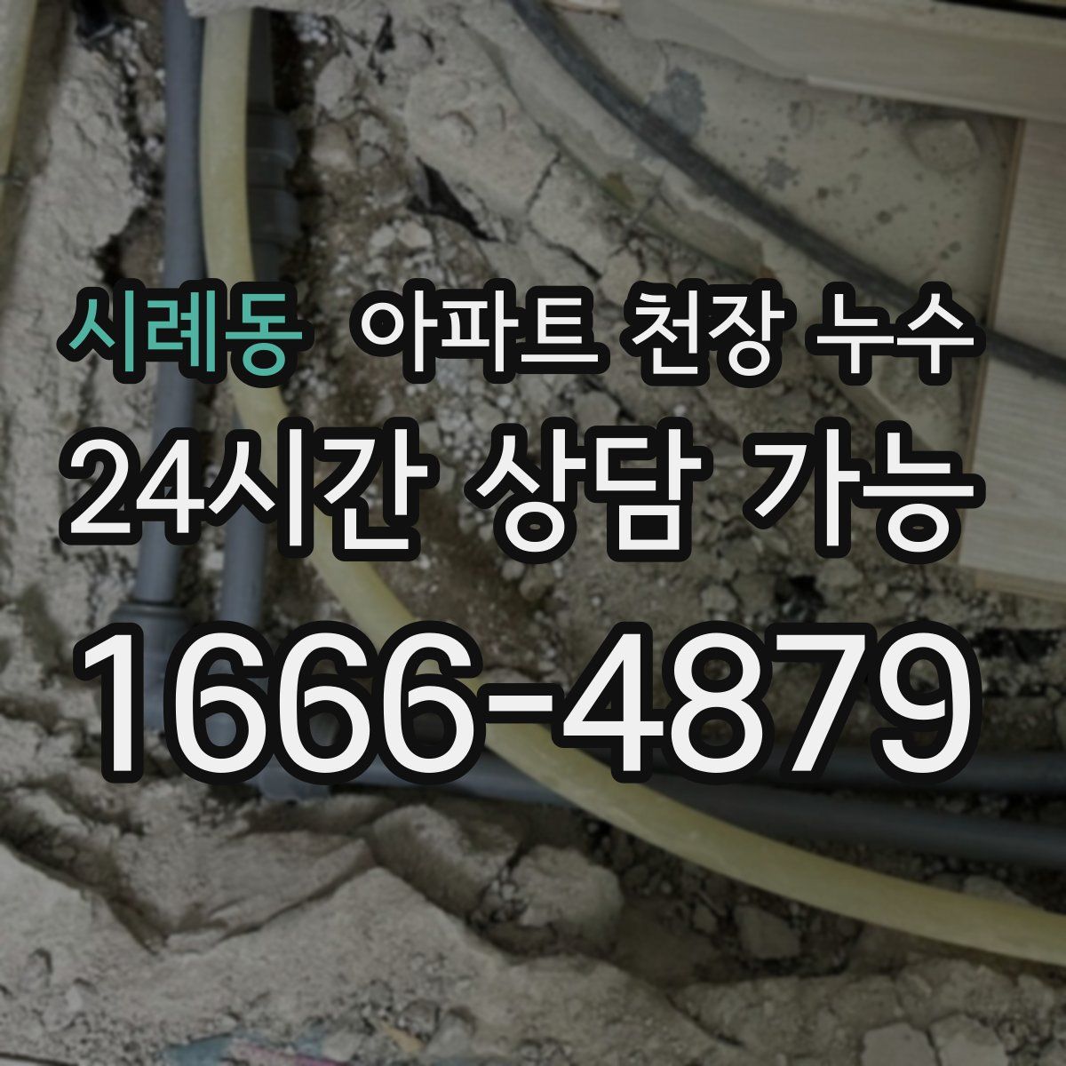 시례동 아파트 천장 누수