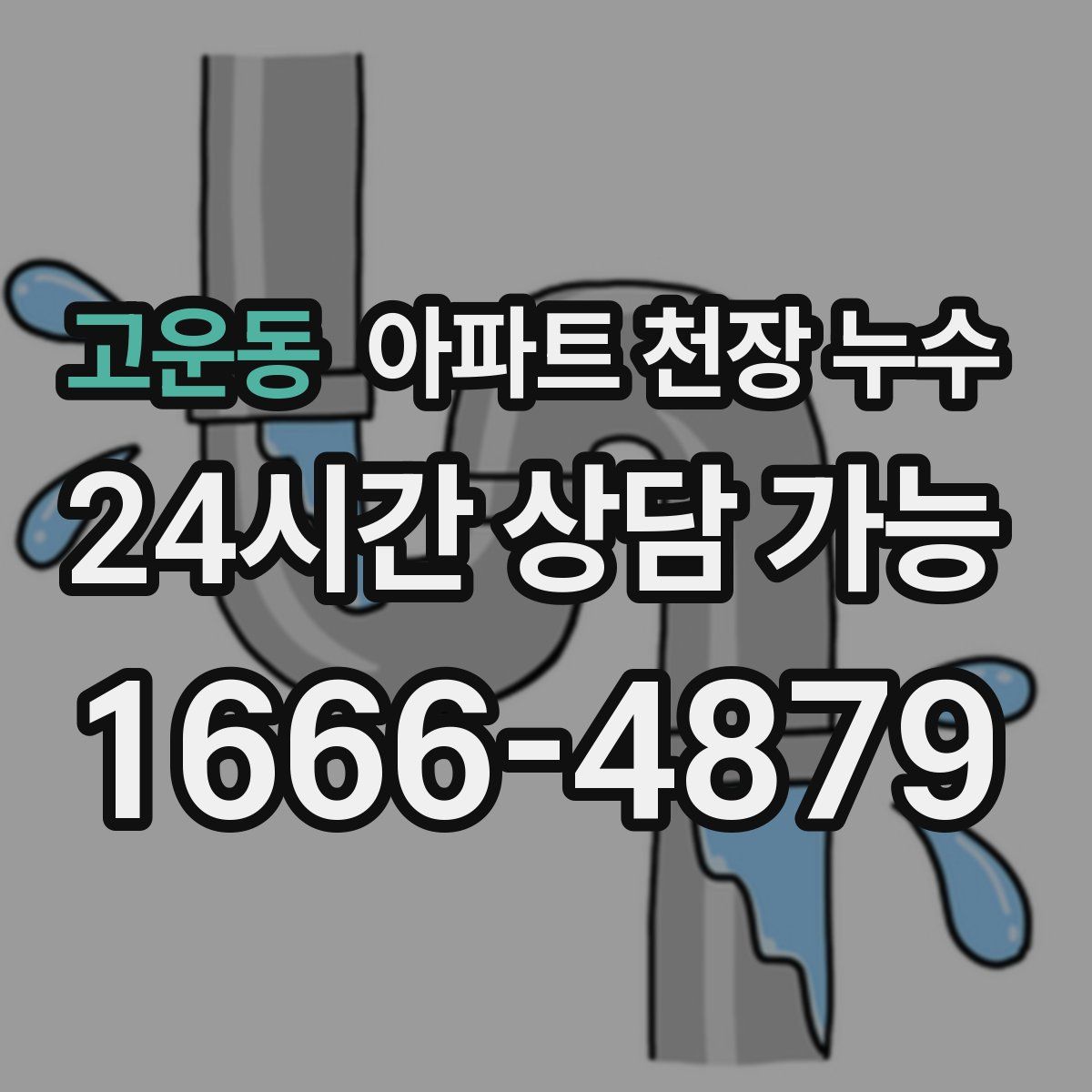 고운동 아파트 천장 누수
