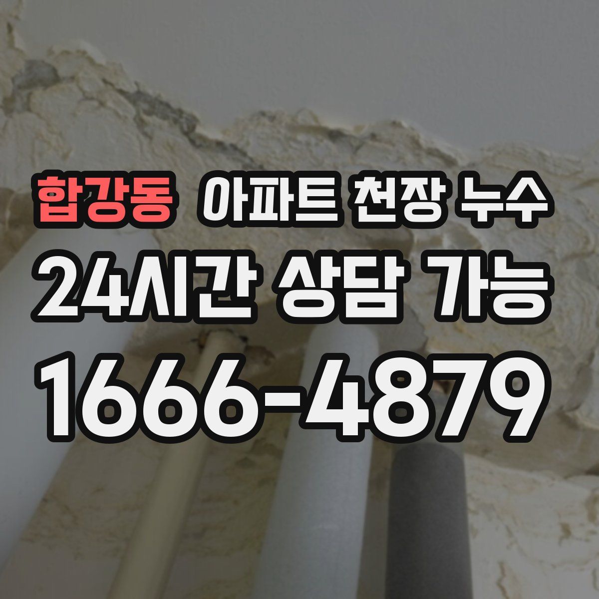 합강동 아파트 천장 누수