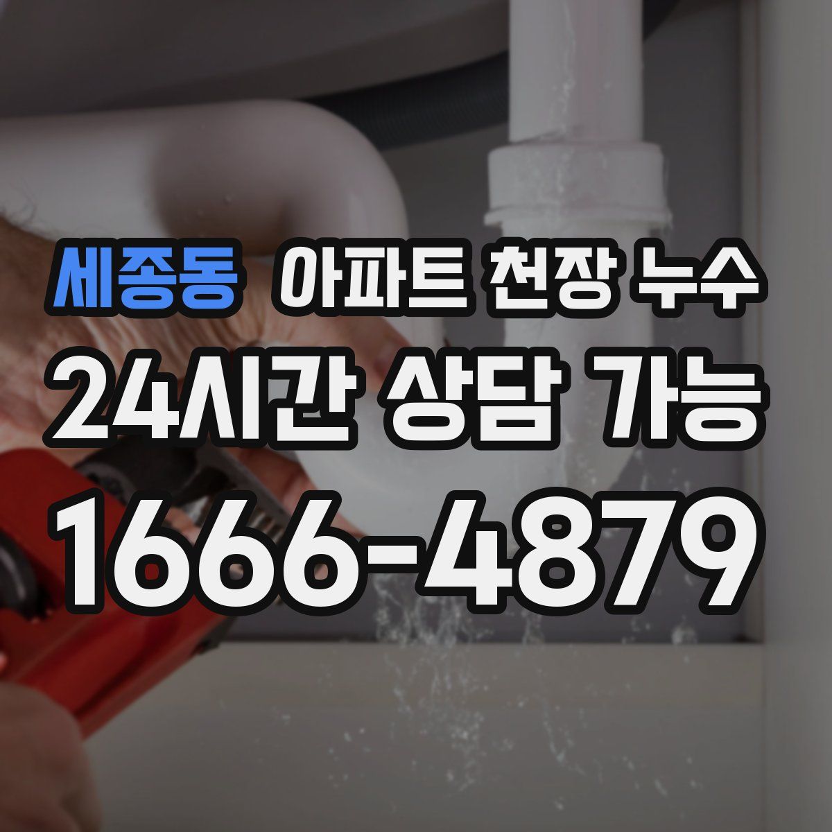세종동 아파트 천장 누수