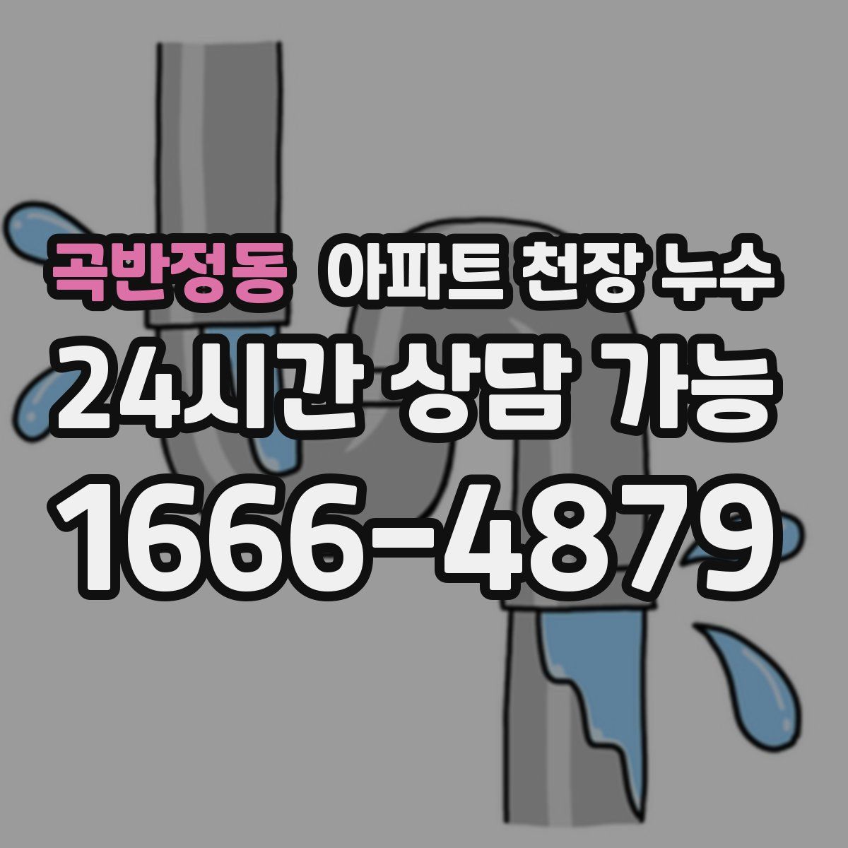 곡반정동 아파트 천장 누수