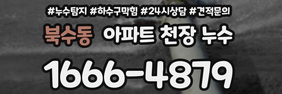 북수동 아파트 천장 누수