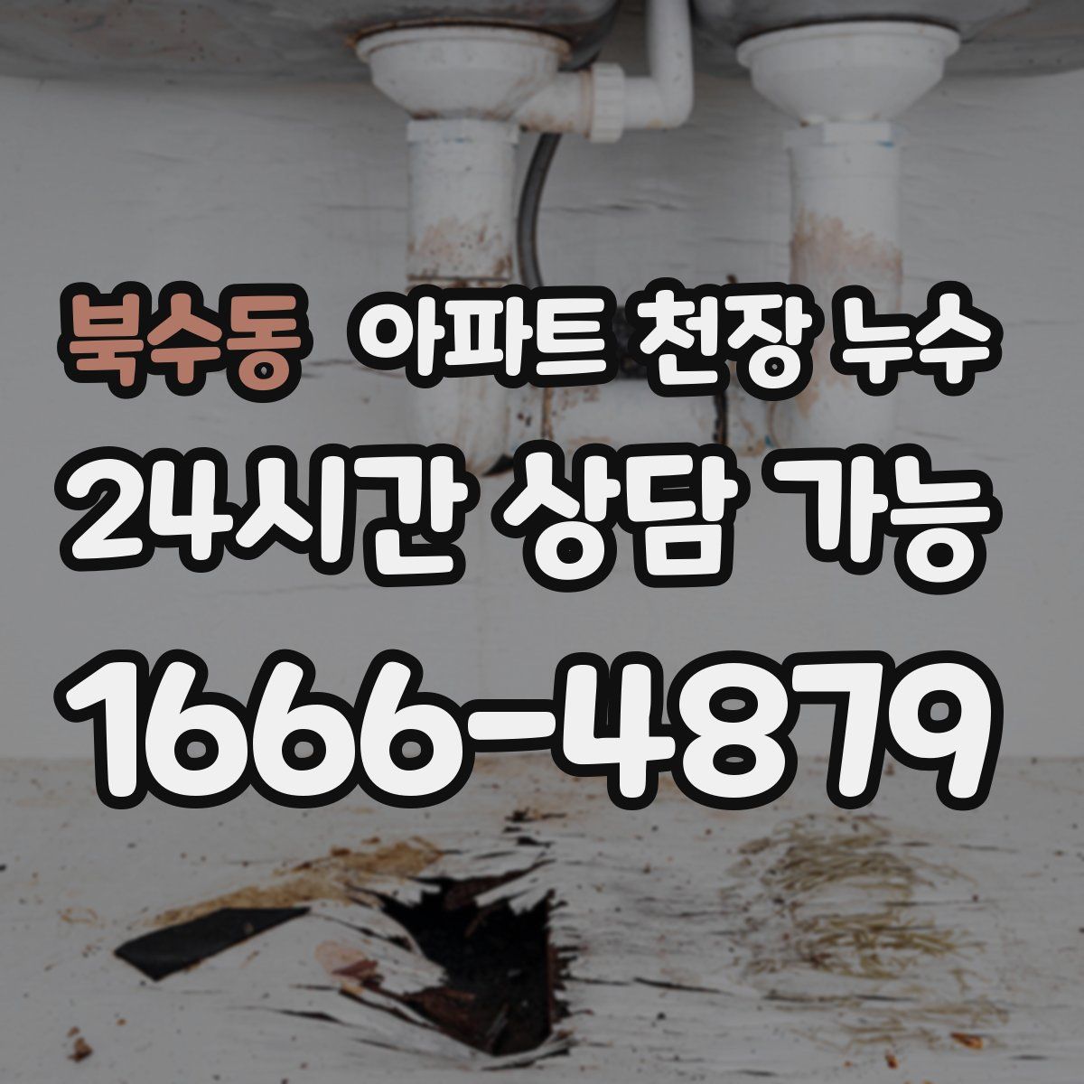 북수동 아파트 천장 누수