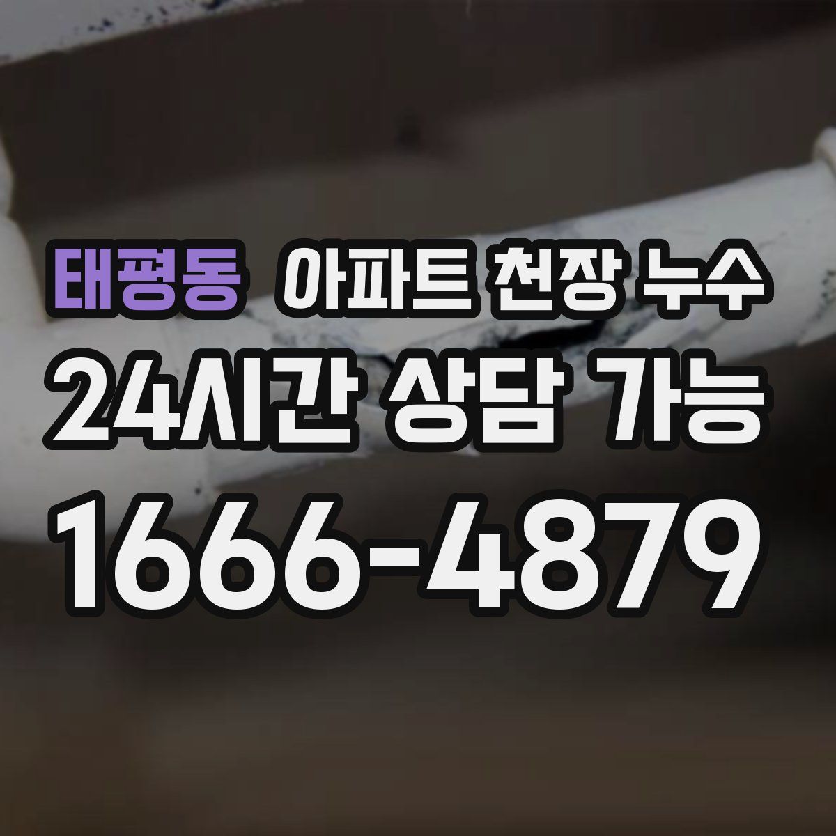 태평동 아파트 천장 누수