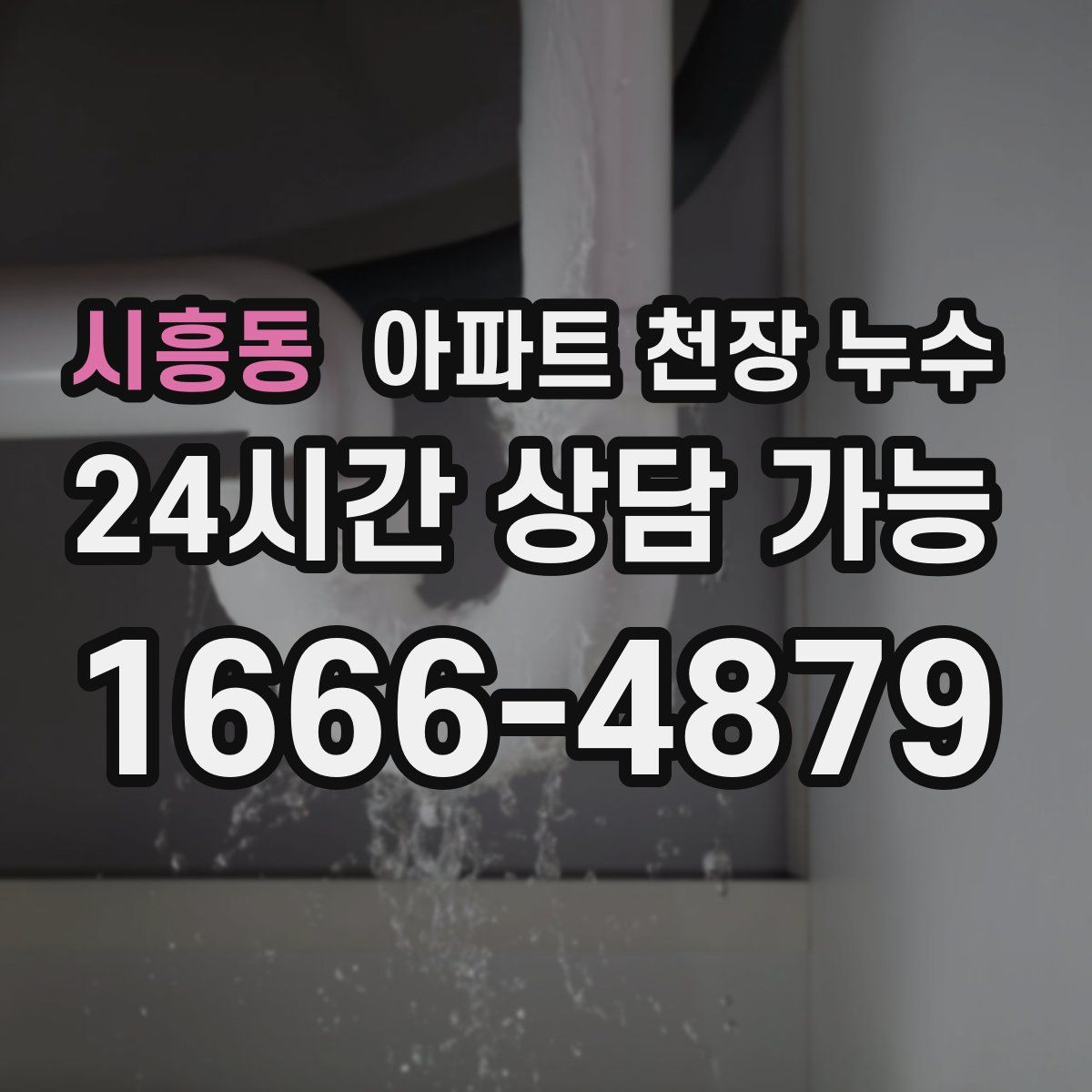 시흥동 아파트 천장 누수