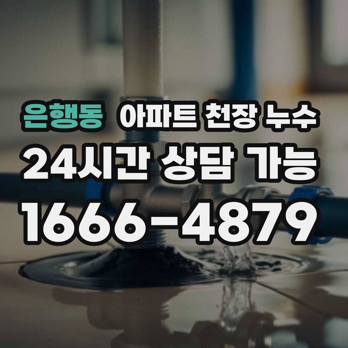 은행동 아파트 천장 누수