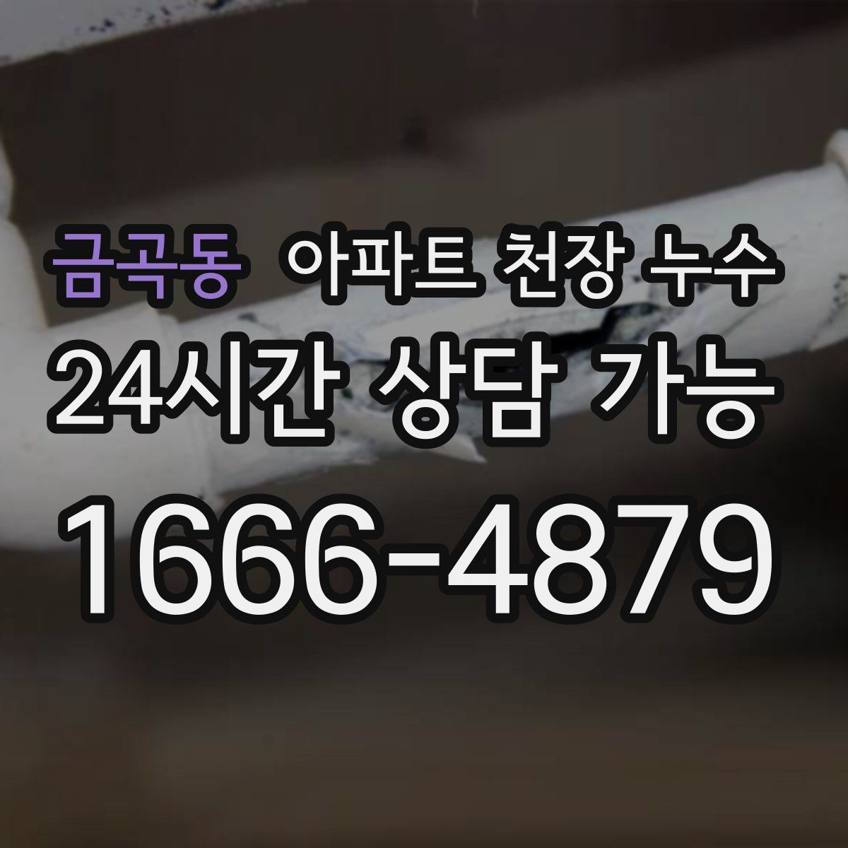 금곡동 아파트 천장 누수