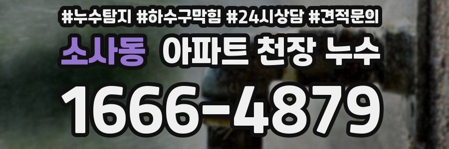 소사동 아파트 천장 누수