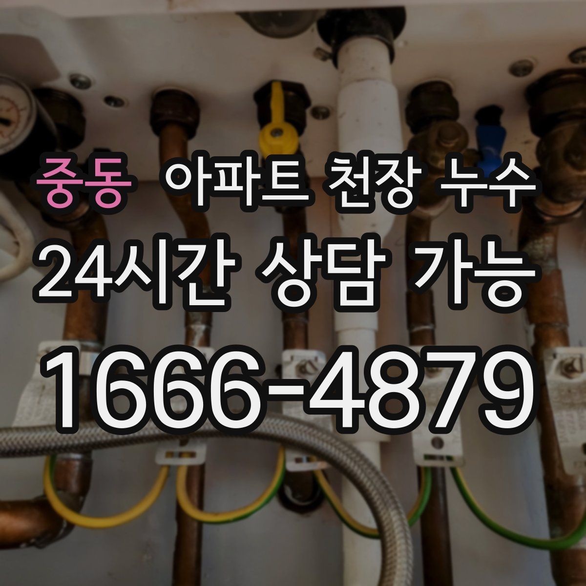 중동 아파트 천장 누수