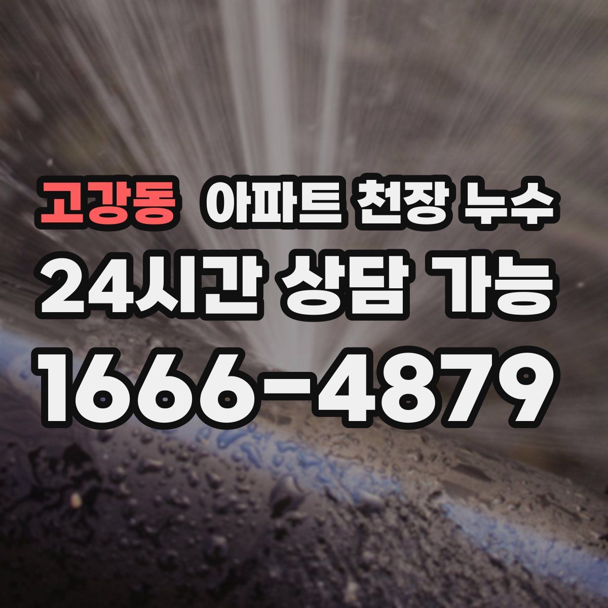 고강동 아파트 천장 누수