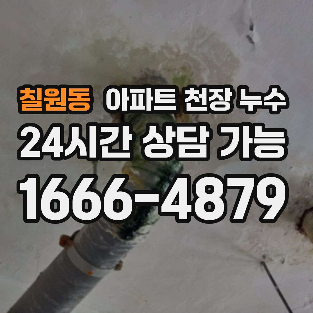 칠원동 아파트 천장 누수