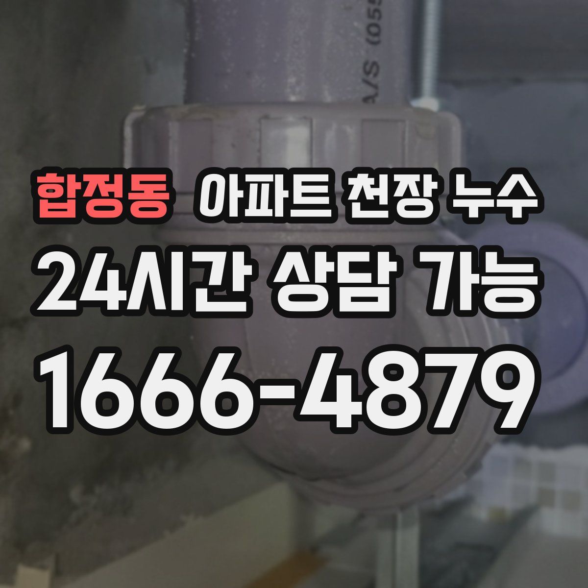 합정동 아파트 천장 누수