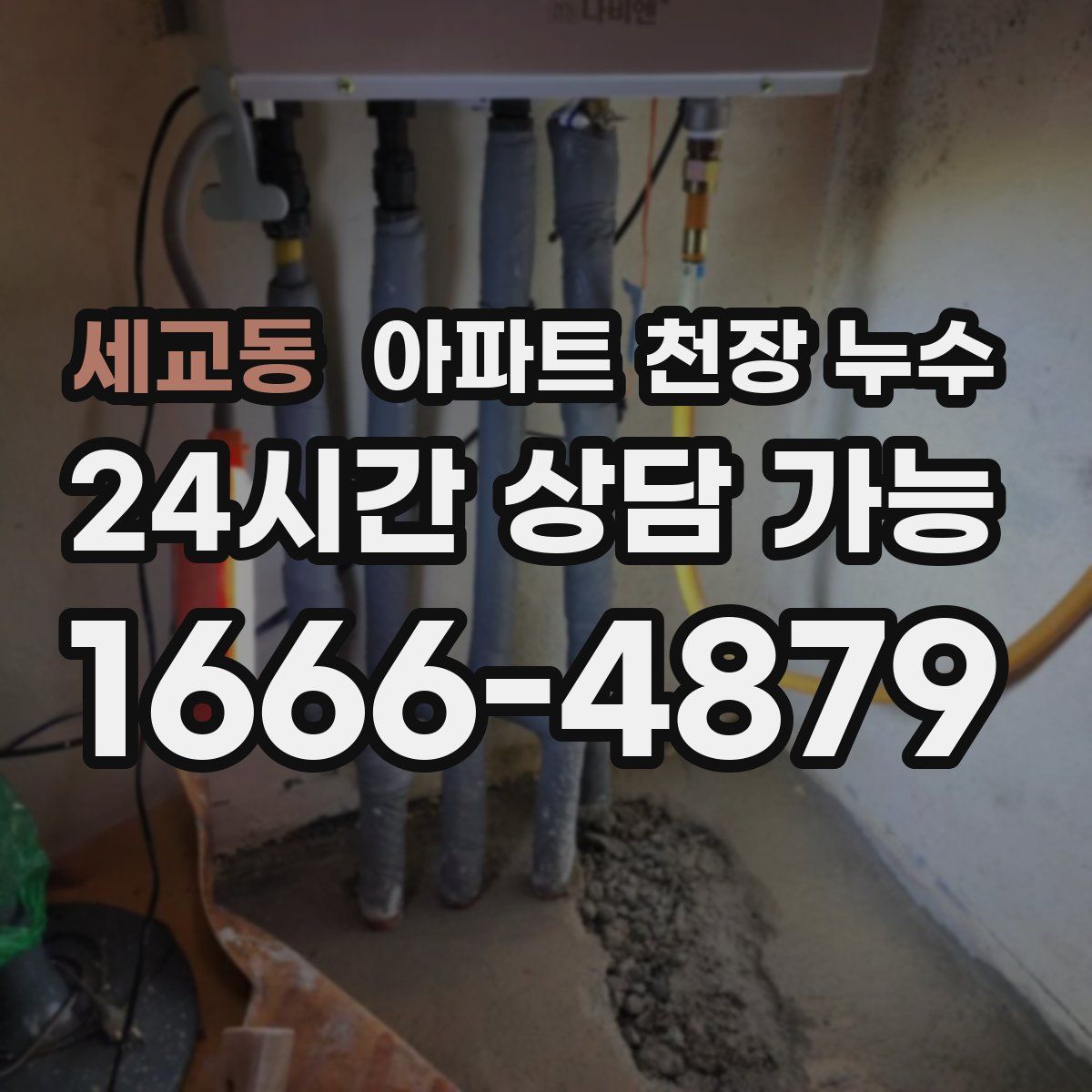 세교동 아파트 천장 누수