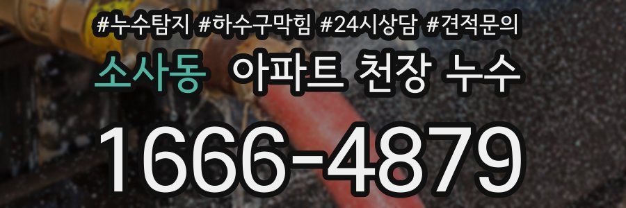 소사동 아파트 천장 누수