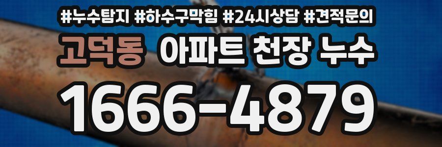 고덕동 아파트 천장 누수
