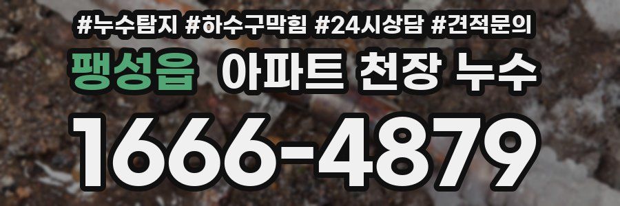 팽성읍 아파트 천장 누수