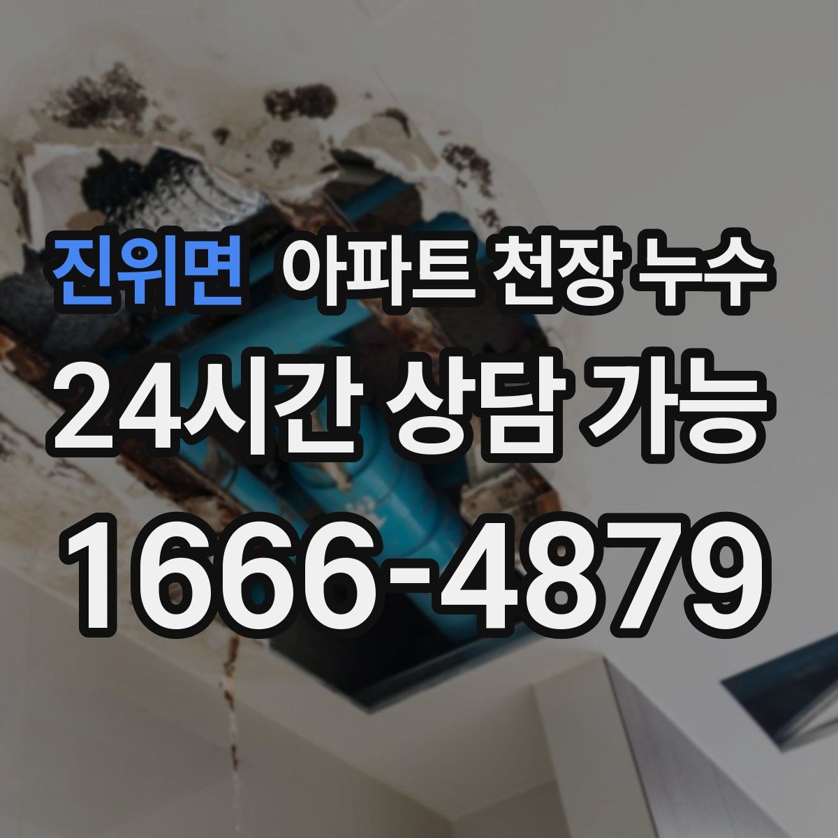 진위면 아파트 천장 누수