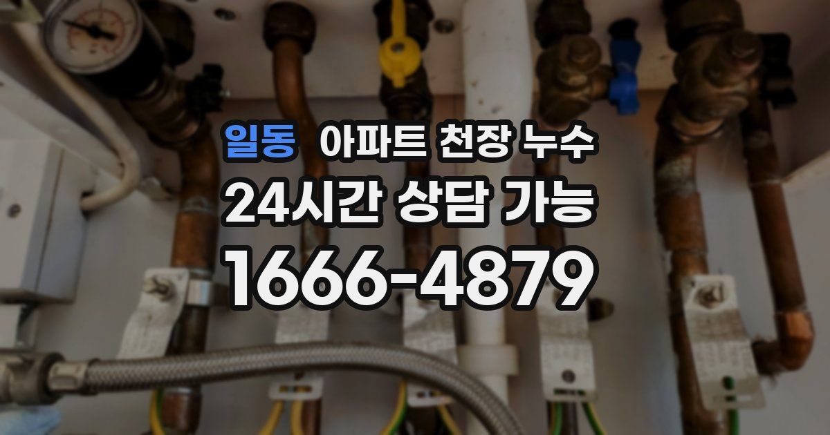 일동 아파트 천장 누수